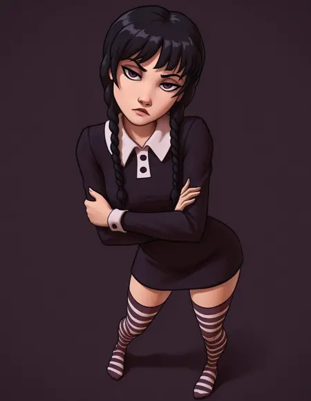 Wednesday Addams (by QueenComplex)