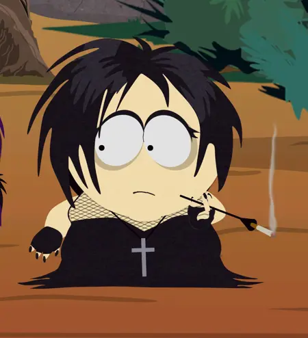 Henrietta Biggle (south park) (goth chick)