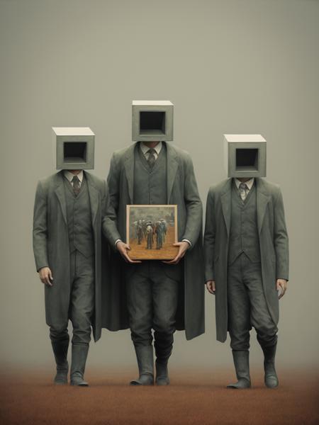 BoxMan (CubeMan) LyCORIS SD 1.5