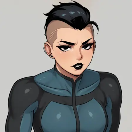 Mohawk Mark - Femvincible (Invincible/Blannis Art)