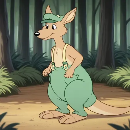 Splodge Kangaroo The Adventures of Blinky Bill