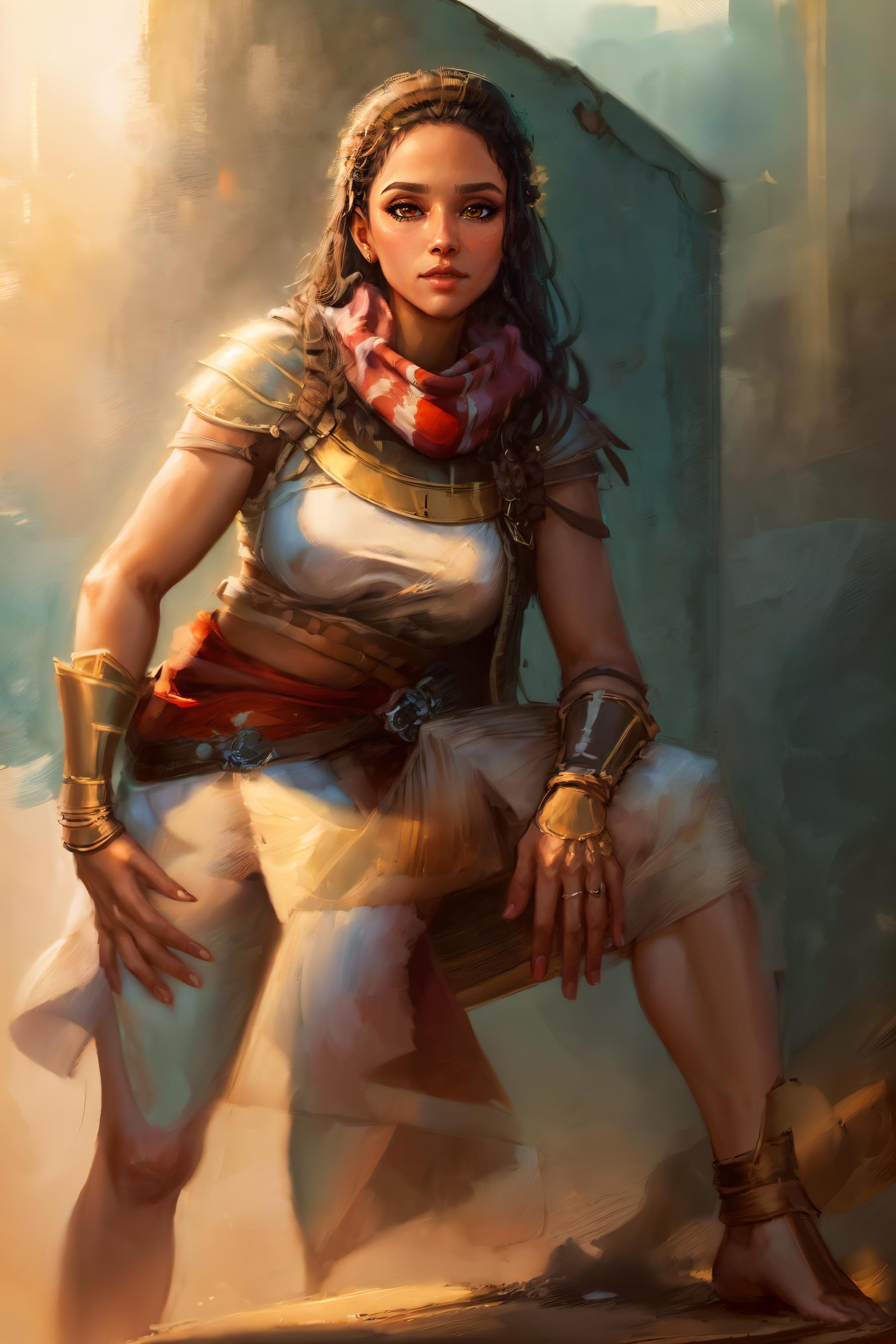 Aya from Assassin's Creed Origins image by badpixelz