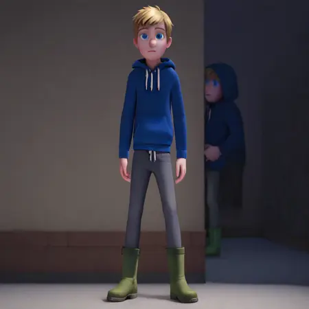 Danny from That Christmas (2024) Illustrious