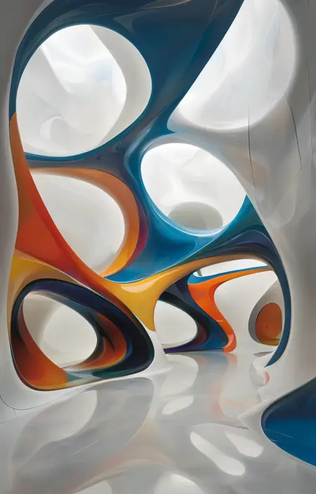 designed by Zaha Hadid [SDXL] 307