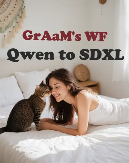 GrAaM's WF - Qwen to SDXL - Advanced worflow for HD realistic SFW and NSFW photos