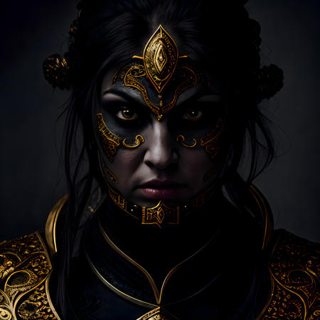 8k uhd, sharp focus, masterpiece, RAW photo, high quality, highres,
beautiful face of a (rage facial expression) female warrior, big eyes, wearing heavy black iron armor, very detailed and intricate armor, ornate, hyper realistic, super detailed, cinematic light, dark fantasy, masterpiece, (greenish_Ambient_Occlusion:0.5) ((Dragoncore Style))