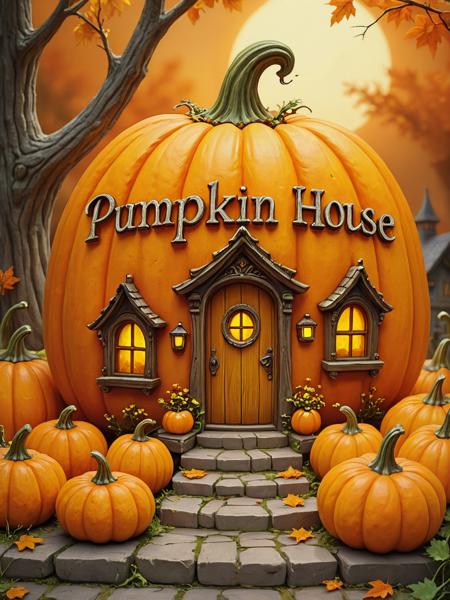 Pumpkin House - CE V01a - XL