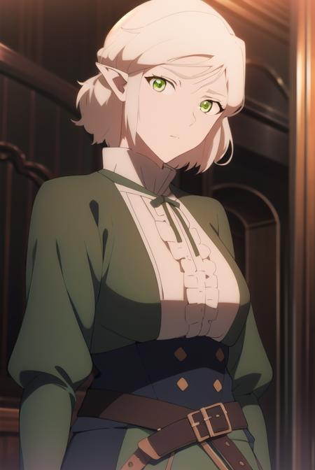 filomena, <lyco:filomena-lyco-nochekaiser:1>,
filomena, short hair, blonde hair, (green eyes:1.5), pointy ears,
BREAK skirt, long sleeves, dress, standing, belt, long skirt,
BREAK looking at viewer,
BREAK outdoors,
BREAK <lyco:GoodHands-beta2:1>, (masterpiece:1.2), best quality, high resolution, unity 8k wallpaper, (illustration:0.8), (beautiful detailed eyes:1.6), extremely detailed face, perfect lighting, extremely detailed CG, (perfect hands, perfect anatomy),