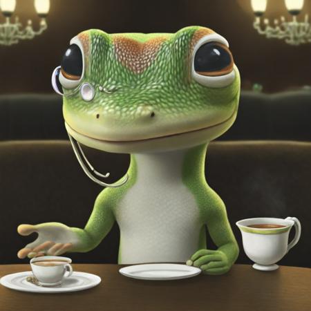 Martin the GEICO Gecko [Lora; Pony and illustrious]] v1.0 | illustrious