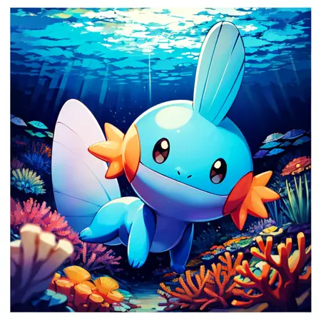 Mudkip (Pokemon) (Pokedex #0258)