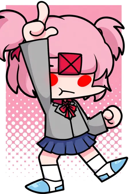 Natsunki.MPEG (Friday Night Funkin/FNF Monika.EXE)