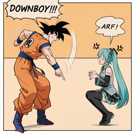 Down Boy!! | Meme Pose Trend Concept | IllustriousXL and NoobAI V1