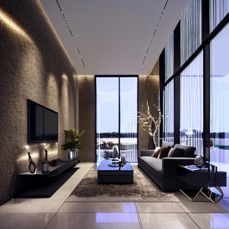 <lora:gdmintlora:1> luxury modern interior design