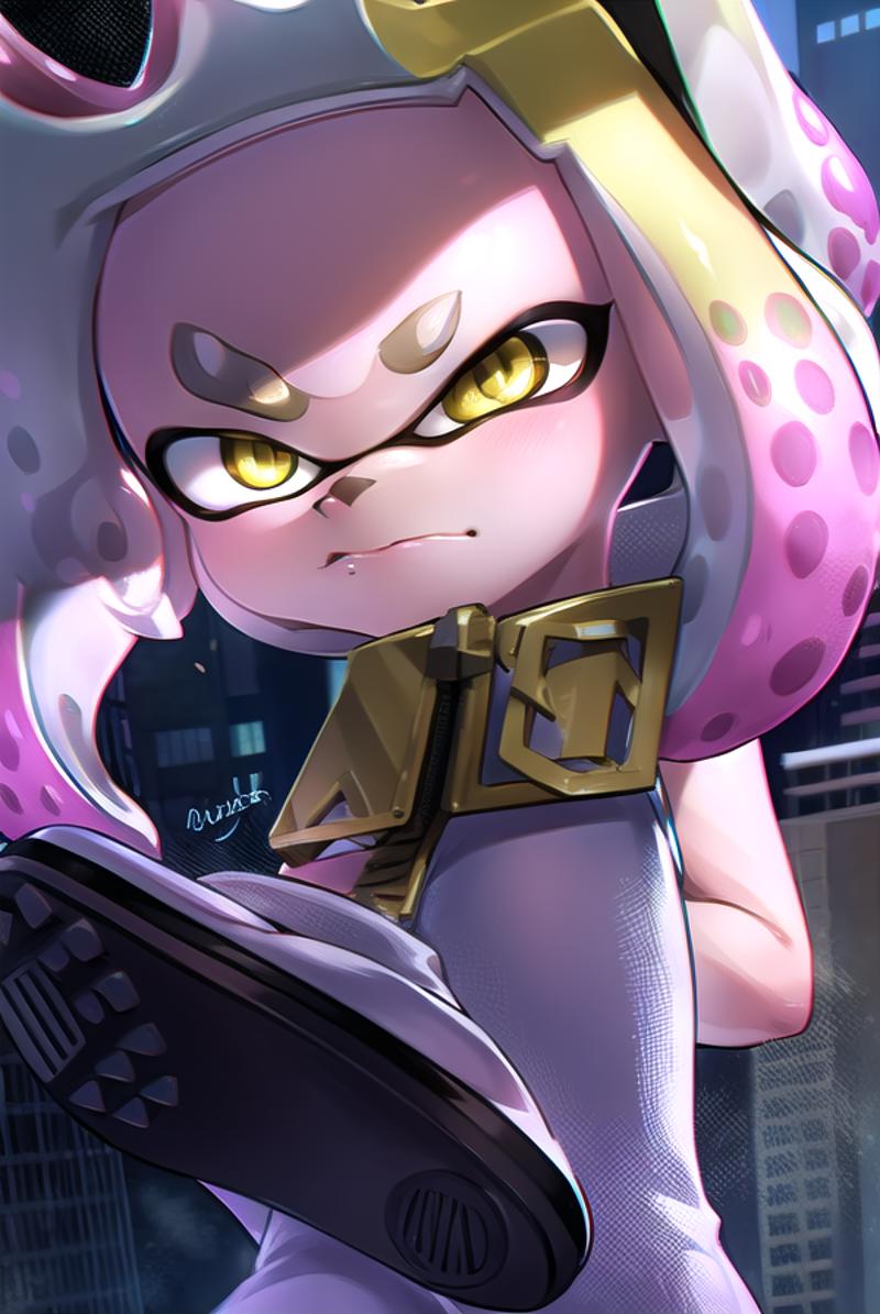 Pearl - Splatoon - COMMISSION image by nochekaiser881