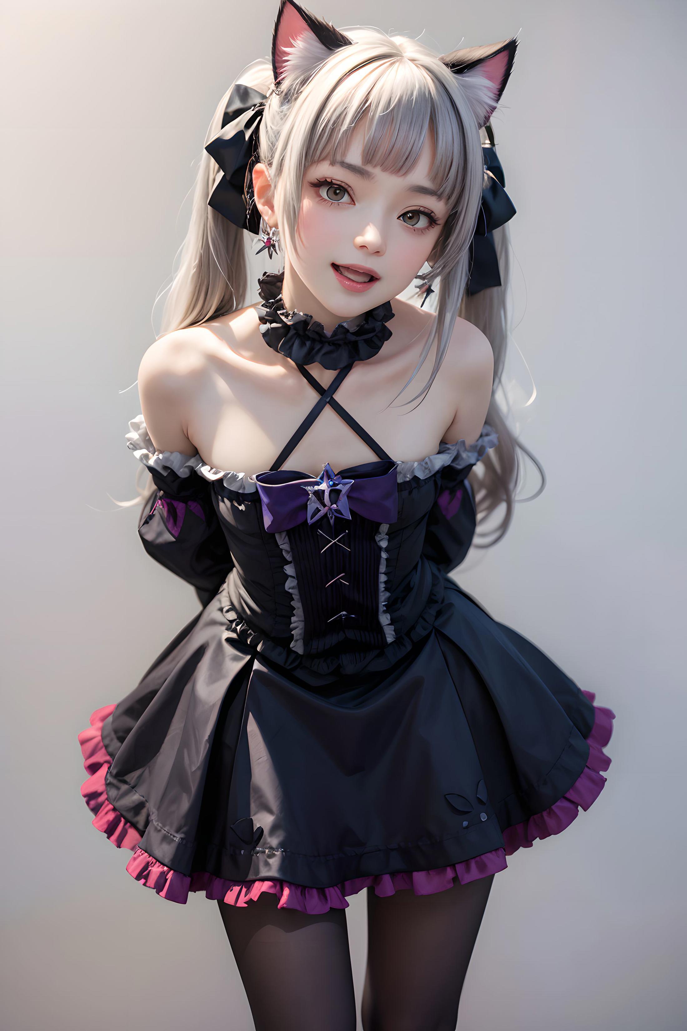 Murasaki Shion 紫咲シオン / Hololive image by shenkeng