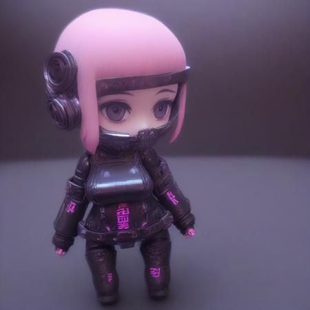 Cyberpunk girl <lora:nendoroid_v0.0.3:1.75>