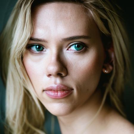 felt cute ,might delete later, a photo of scarjo-subject-2-1-512, smiling, low saturation, muted colors, 35mm, award winning, amazing, beautiful, attractive, 4k, bokeh, depth of field