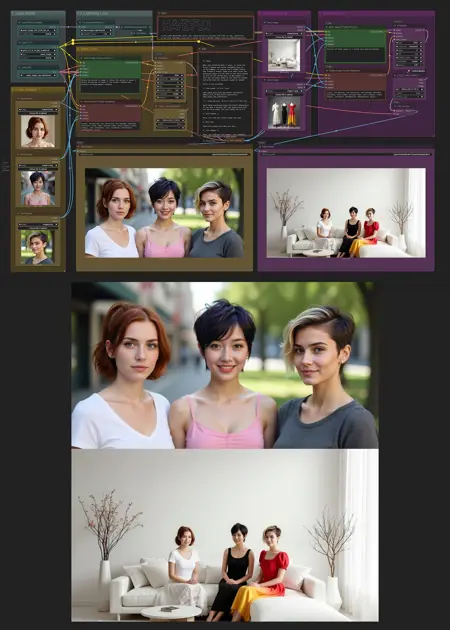 Qwen Image Edit Plus (2509) 8steps MultiEdit