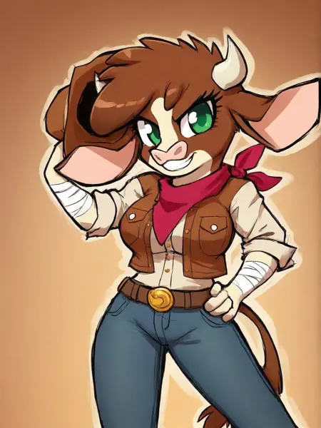 Arizona Cow (Them's Fightin' Herds) [Illustrious & Pony SDXL]