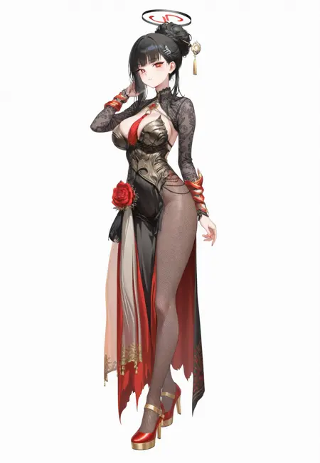 【剑灵BNS】服装 倾城/Clothing-QingCheng