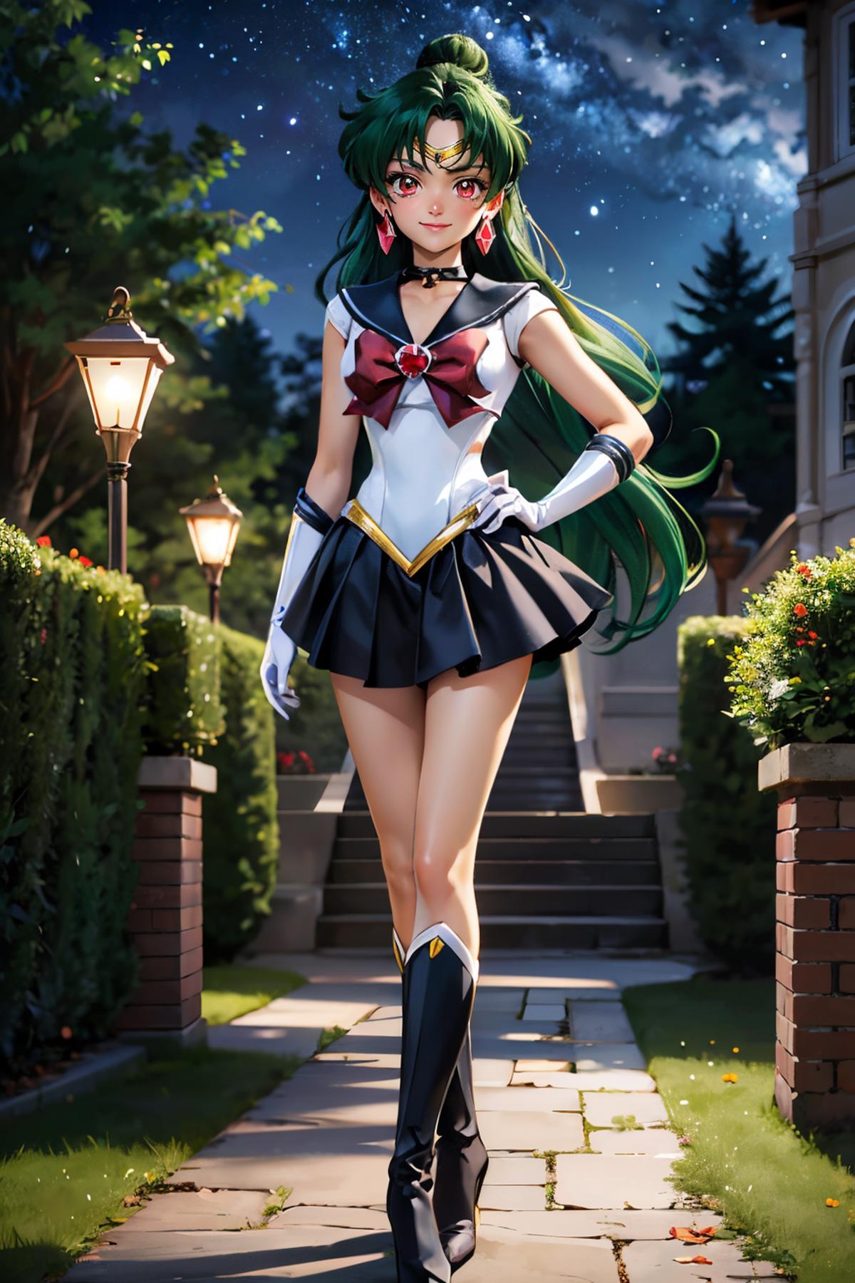 Sailor Pluto / Setsuna Meioh (Sailor Moon) - Lora image by wikkitikki