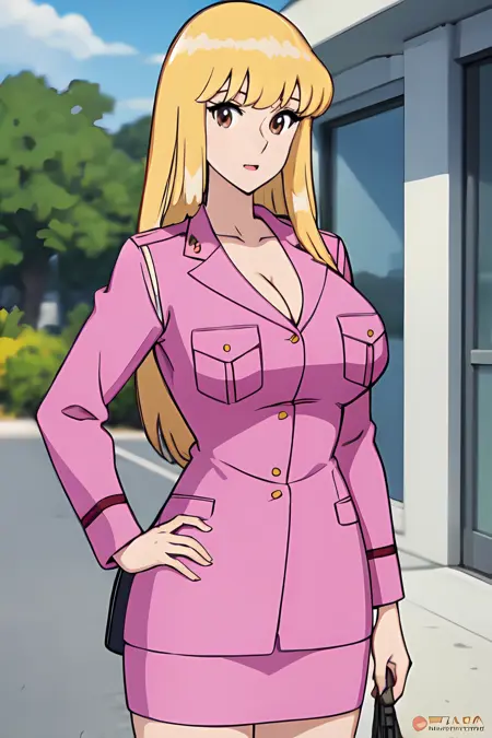 Reiko Catherine Akimoto (anime character) | KochiKame | ownwaifu