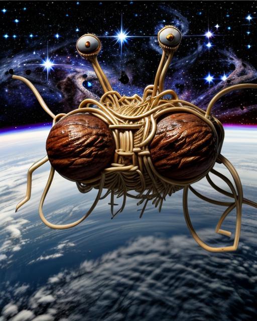 Flying Spaghetti Monster image by MerrowDreamer