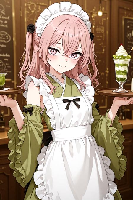 ~MatchaCore~ Miku Matcha Green Tea Parfait Dress (Clothes) - Illu v1.0