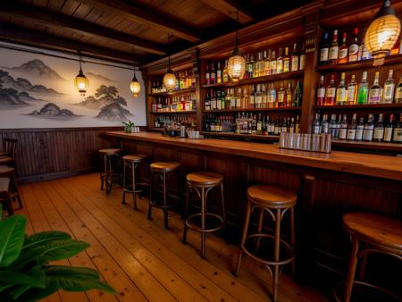 Cozy Vintage Bar Interior v1.0