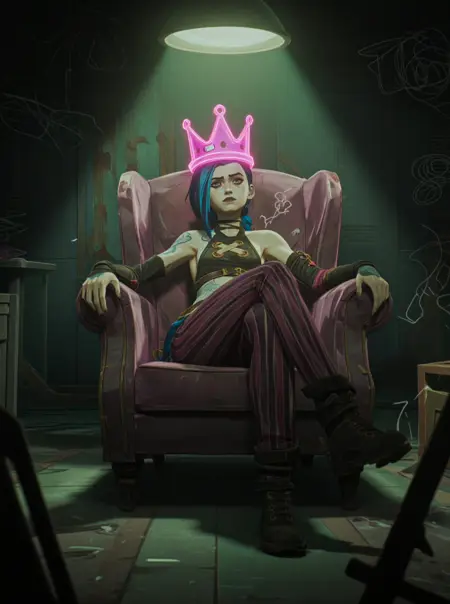 Jinx - Arcane (League of Legends) [Z Image Turbo] LoRA