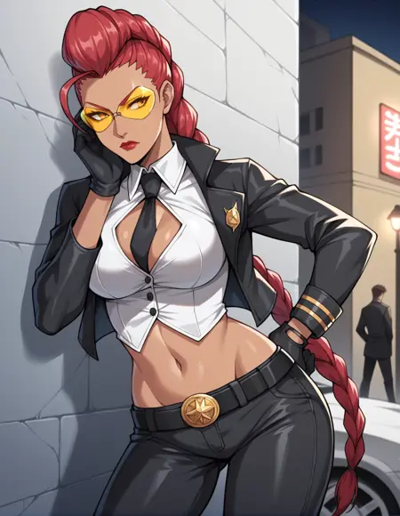 [Request] Crimson Viper (STREET FIGHTER) / SDXL Pony Diffusion