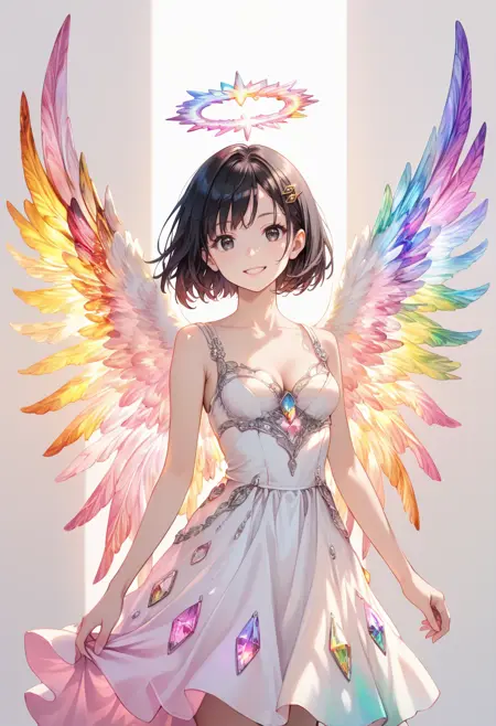 Prismatic Angel Outfit