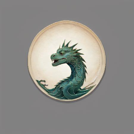 white background, simple background, dragon,