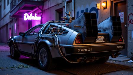 DeLorean DMC-12 (flux capacitor) [Flux] V1