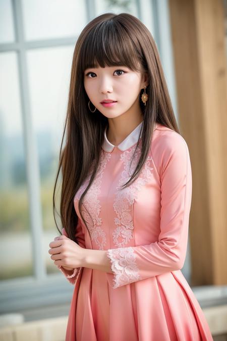 (8k), RAW photo, best quality, ultra high res,( realistic),( Kpop idol),( aegyo sal:1), cute, 1girl,( outdoor), bokeh,( night),( shrine lamp lights), smile, solo, looking a viewer, solo, beautiful and delicate detailed girl, yae miko, detached sleeves, bare shoulders, pink hair, long hair, ( evening costume:1.5),(furry costume:1.5), best quality, tail, detailed hands, detailed fingers, shadow lighting, jewelry, earrings, ribbon trim, white skirt, white dress, thick lips, professional lighting,   detailed lighting, photon mapping, radiosity, physically-based rendering,(((((((((((((((((((((((((((((((((((((((( )))))))))))))))))))))))))))))))))))))))), backlighting, depth of field, natural lighting, hard focus, film grain, one meter shooting distance, professional photoshoot, photographed with a Sony a9 II Mirrorless Camera, detailed eyes, realistic eyes, detailed shadow, detailed lighting,( detailed hair), realistic hair, realistic lighting, realistic shadow, realistic outfit,   realistic skin, soft reflection of light from above, realistic fabric, fibers of the clothing fabric, realistic hand wrinkles, realistic eyes<lora:Soo-bin-Chae:0.6>