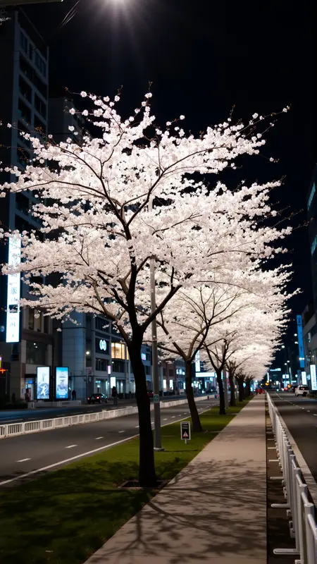 Japanese Cherry Blossoms _  Background