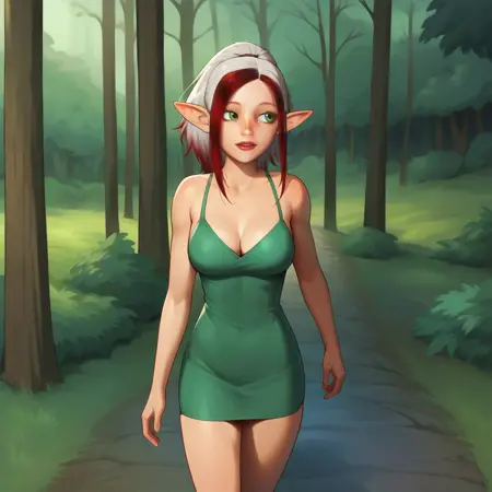 Forest Elf (Galaxy Pink) - Character (PonyXL)