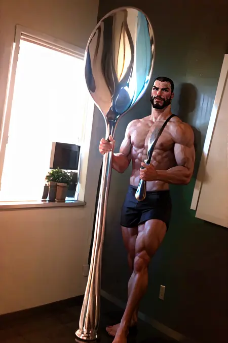 Comically Large Spoon | Concept LoRA