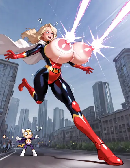 Weaponized breasts (Female) LoRa | Illustrious