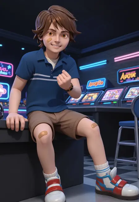 Gregory (FNAF/Five Nights at Freddy's: Security Breach) - Pony