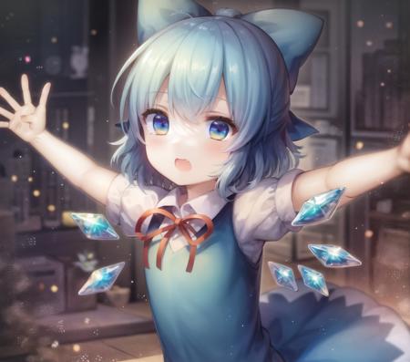 <lora:pjrmhm_coa:0.9>, cirno