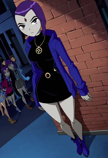 Raven | Rachel Roth  (Teen Titans) (DC Comics) [Illustrious & SD1.5]