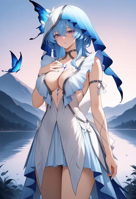 [IllustriousXL v0.1 LoCon] The Shorekeeper | Wuthering Waves