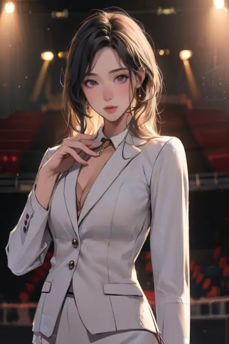 Virtual Asian Female Character 10