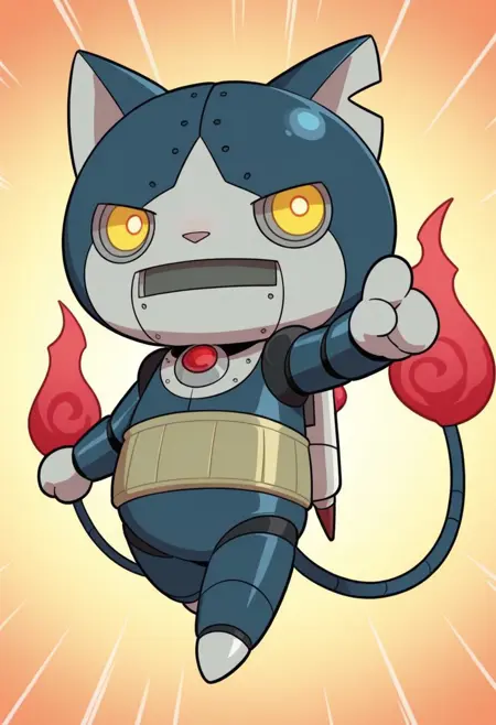 Robonyan from yokai watch