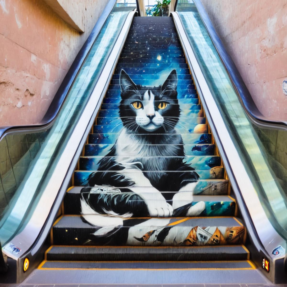 Escalator Art XL image by nocor1i8