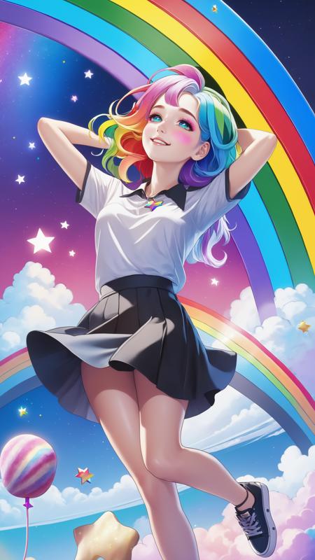 Rainbow Dash, My Little Pony / Equestria Girls - v1.0, Stable Diffusion  LoRA