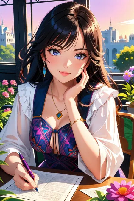 qchan anime Mix