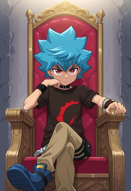 Lucidien "Luke"Kallister / Tatsuhisa Kamijo - Yu-Gi-Oh! SEVENS - Pony / ILL Illustrious - 1.0