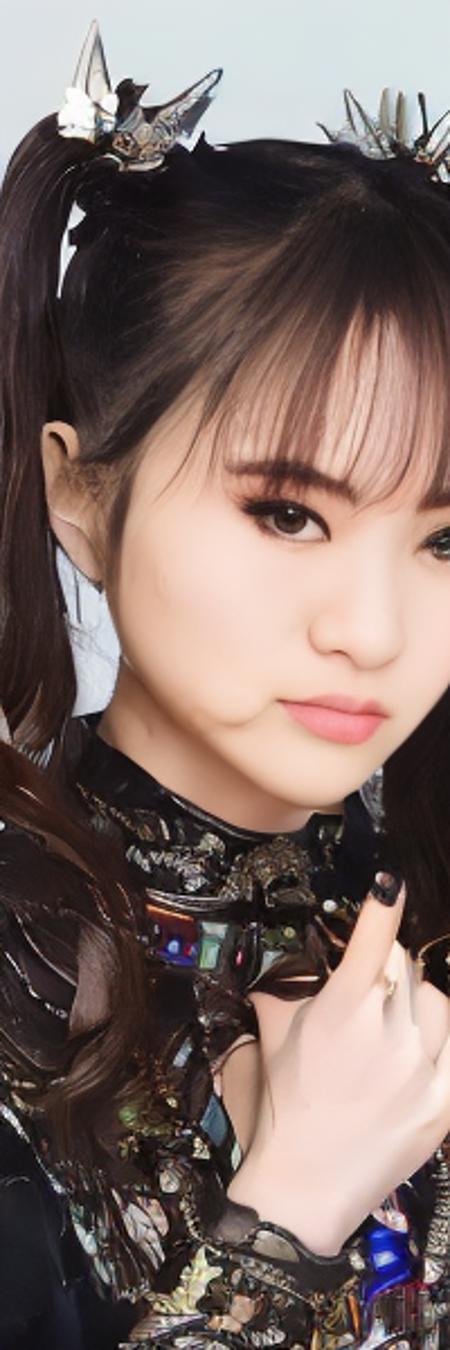 a woman  <lora:Moametal-10:1>